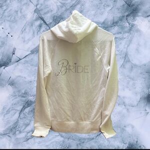 Victoria's Secret Cream Bridal Hoodie SP